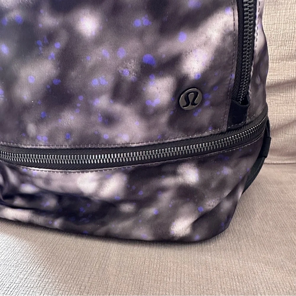 Lululemon City Adventurer Soft Focus Splatter Grey Mini Backpack 10L